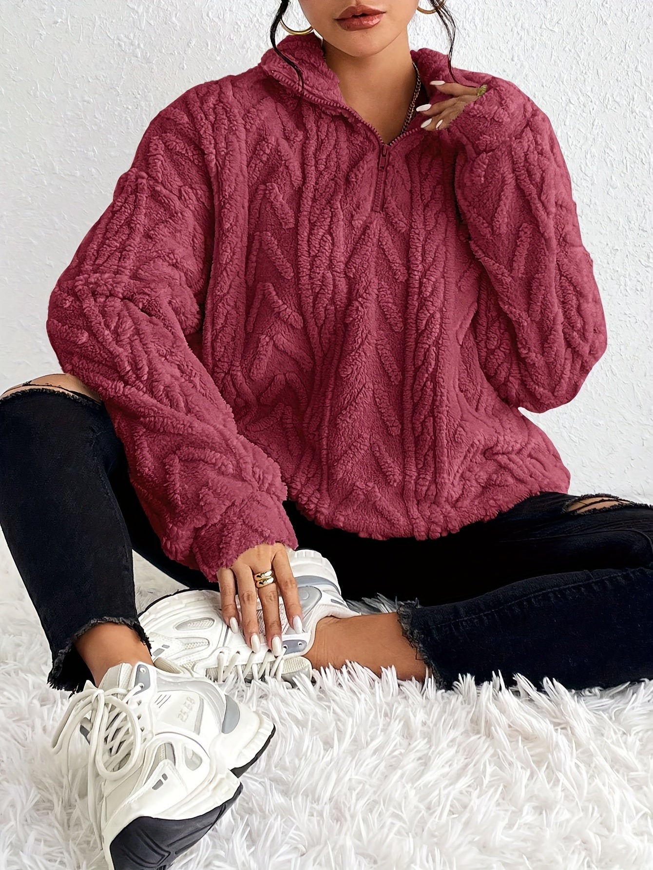 Elina Falk® | Elize Fleece Sweater | Must-Have