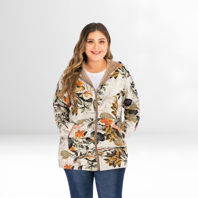 Camellia | Warm Jacket with Fleece Lining