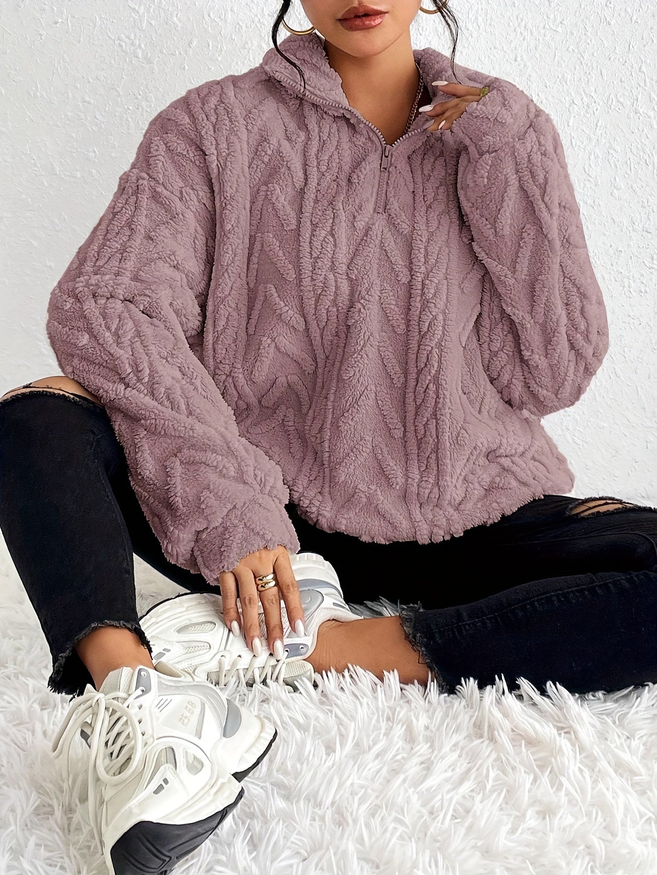 Elina Falk® | Elize Fleece Sweater | Must-Have