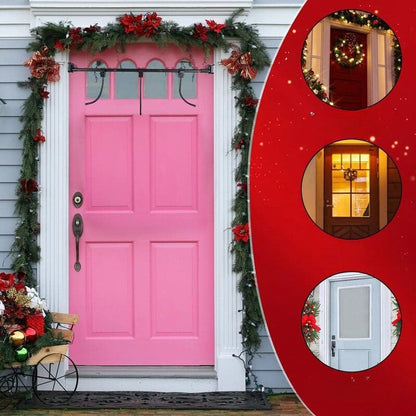 Adjustable Christmas Garland Hanger for Front Door