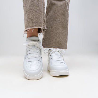 Elina Falk®  | Unisex Height-Boost Sneakers +6–10cm | Vegan Leather