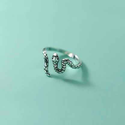 Sterling Silver Snake Ring