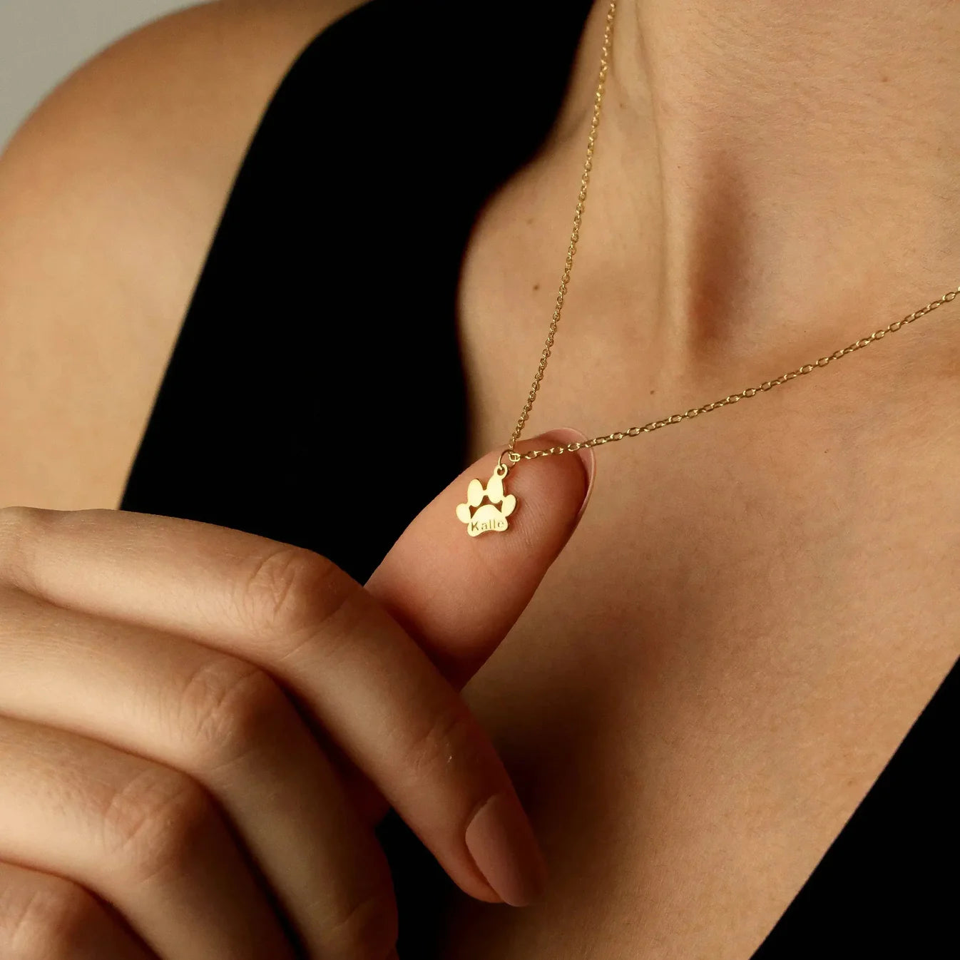 Personalized Paw Name Bracelet