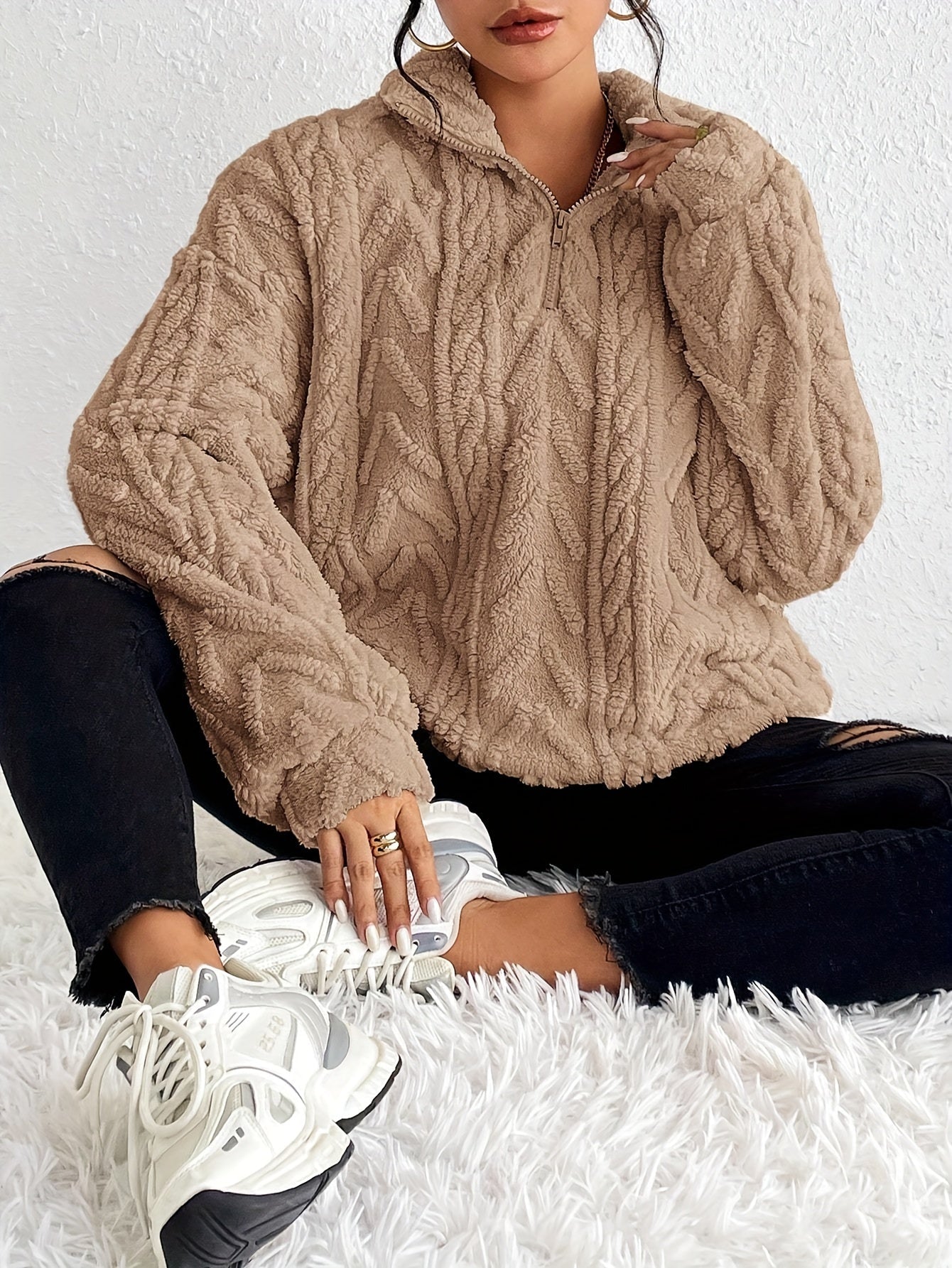 Elina Falk® | Elize Fleece Sweater | Must-Have